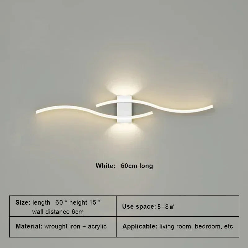 New Modern LED Strip Wall Lamp