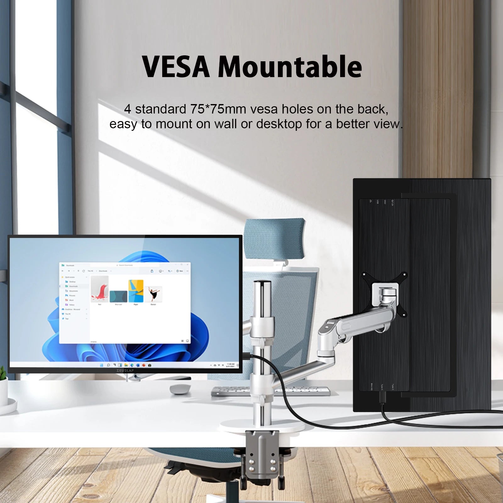 ZEUSLAP 18.5" Touch Screen Portable Monitor