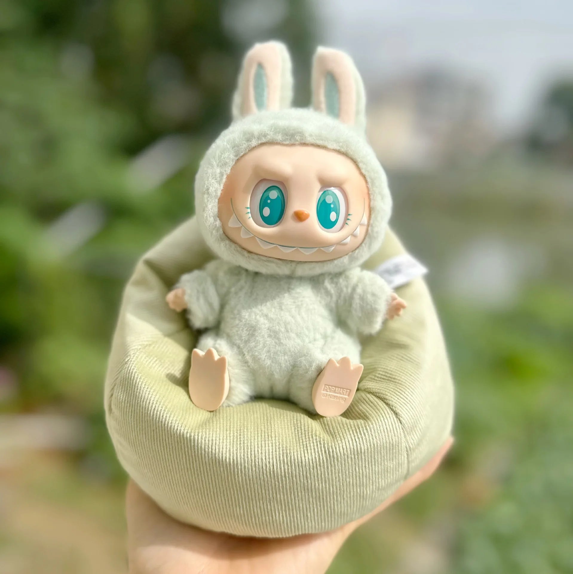 17cm Labubu Mini Sofa Bjd Doll Room Decoration