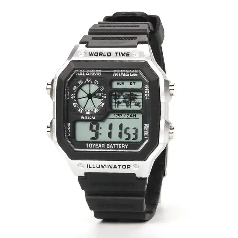 Military Digital Sports Watch