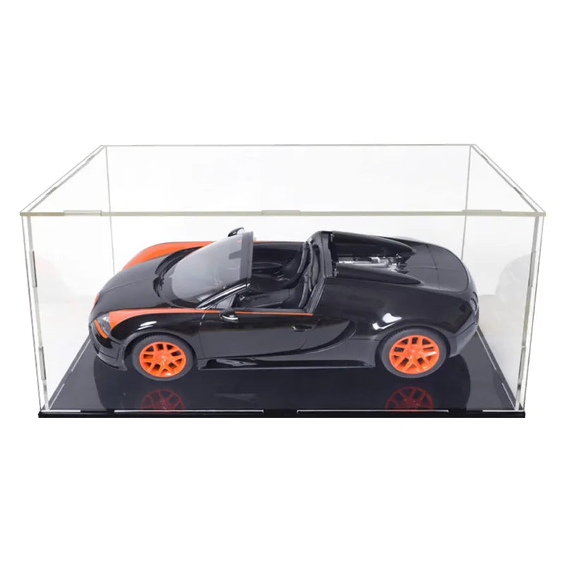 18 Sizes Clear Acrylic Display Case Dustproof Toy