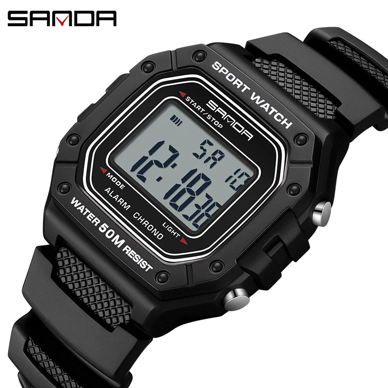 SANDA 2156 Men's Military Digital Watch