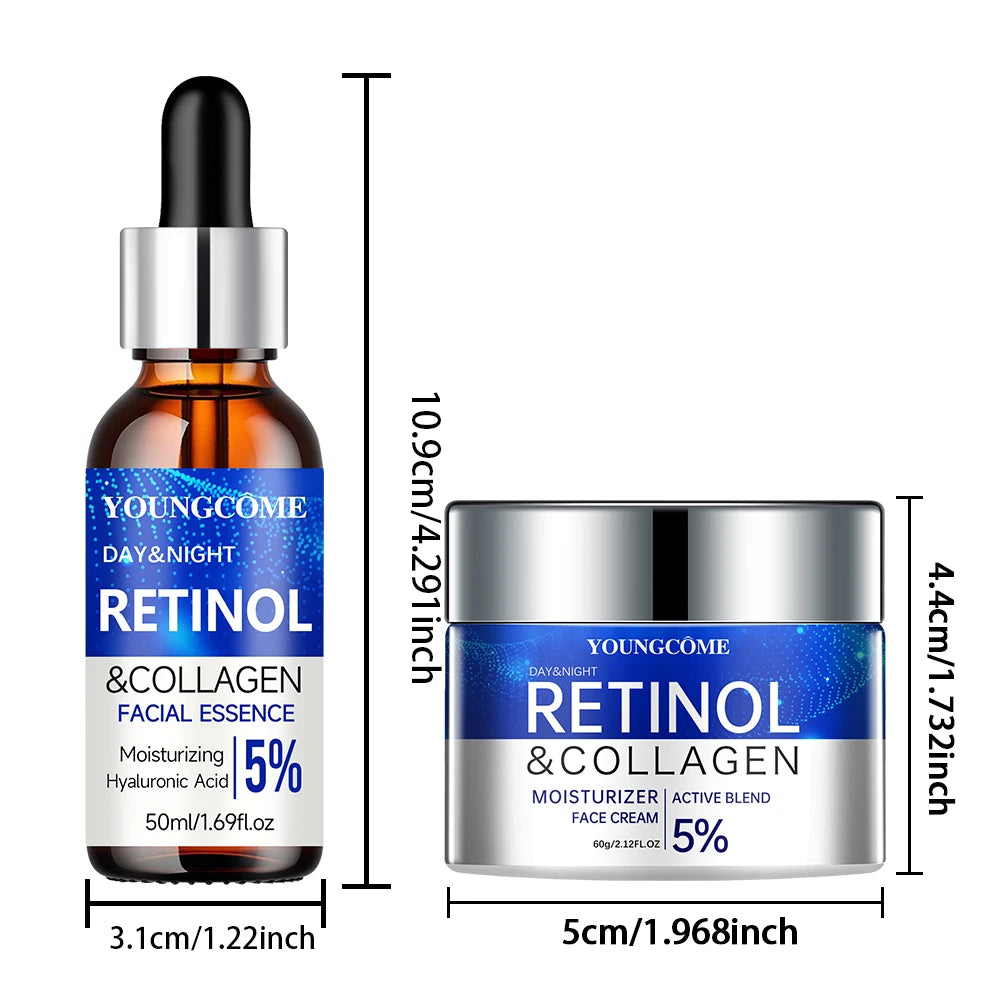 New Retinol Cream Serum Combo Set