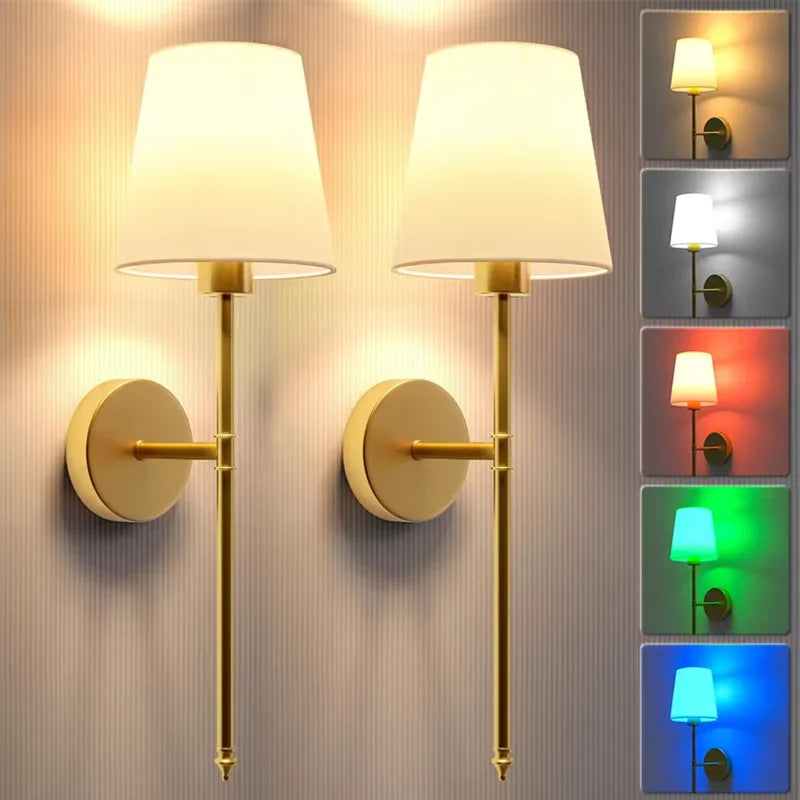 New Wireless battery powered wall lamp