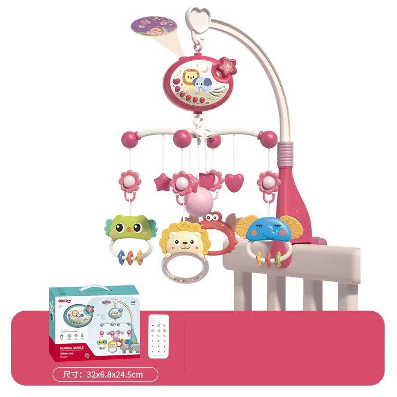 Musical Baby Crib Mobile with Projection