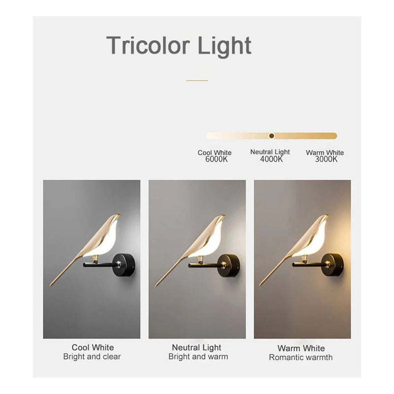 Nordic Touch Switch LED Wall Lamps