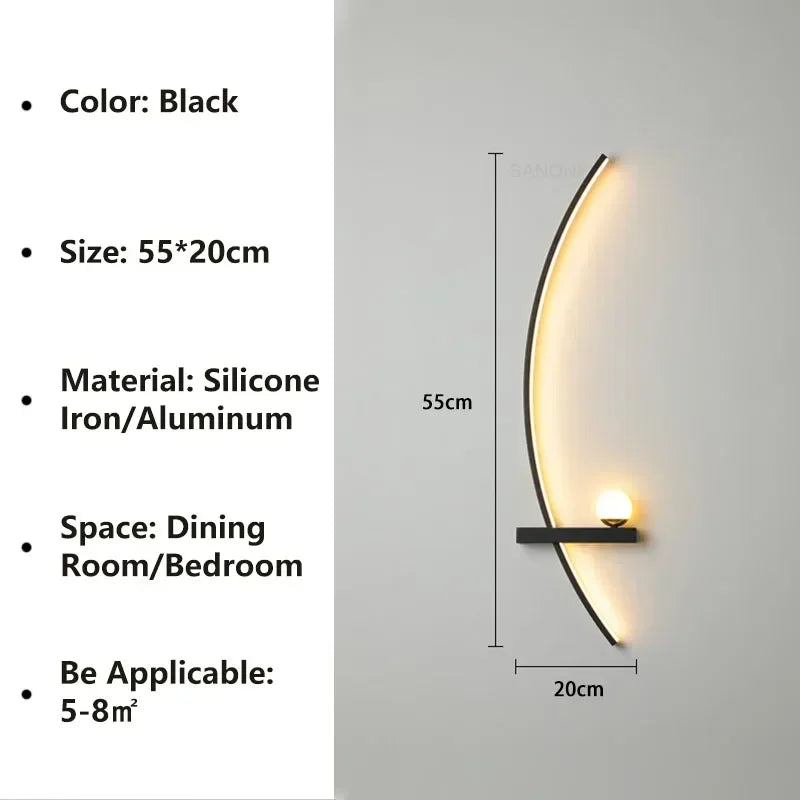 New Modern LED Wall Lamp