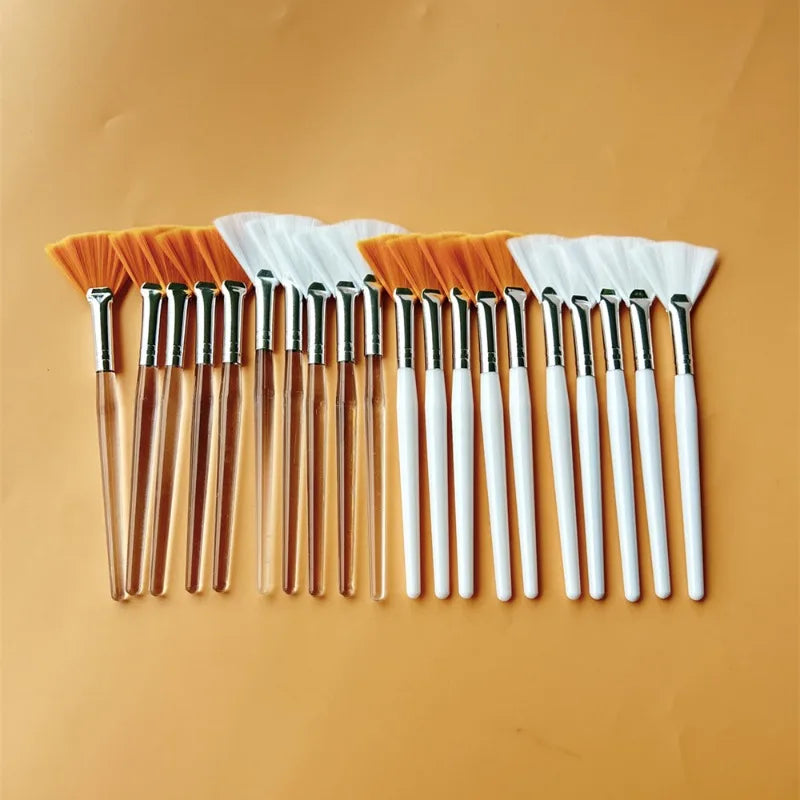Fan Shape Foundation & Facial Mask Brushes