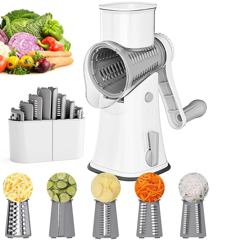 Kitchen Mandoline Vegetable Julienne Slicer Waffle Cutter