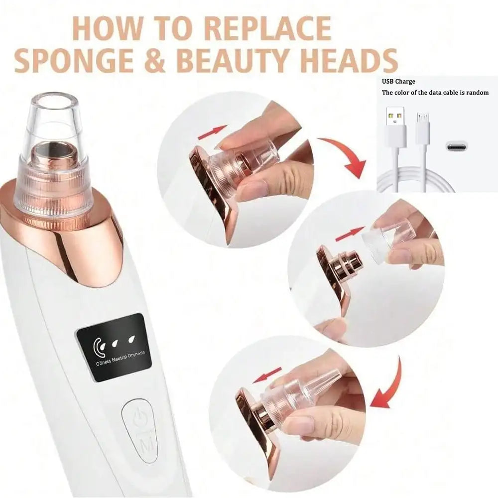 Women Blackhead Remover Pore Vacuum