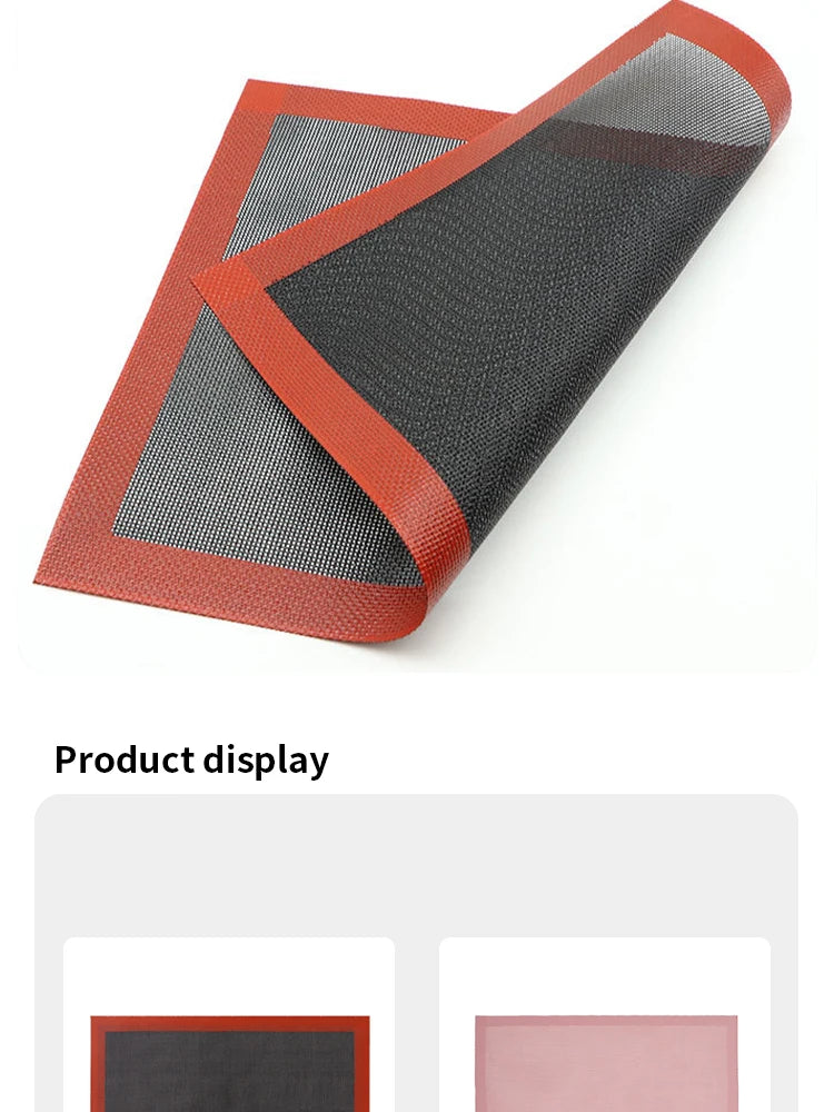 Silicone Grill Mat & Breathable Baking Tray