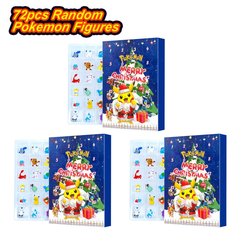 Pokémon Figure Advent Calendar Gift Box