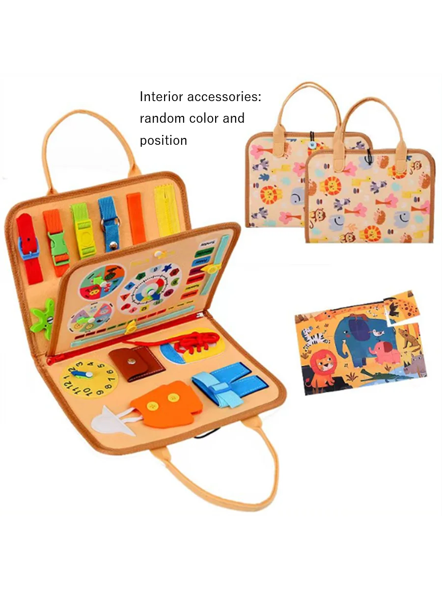 New Educational Activity Developing Sensory Board Travel Toy