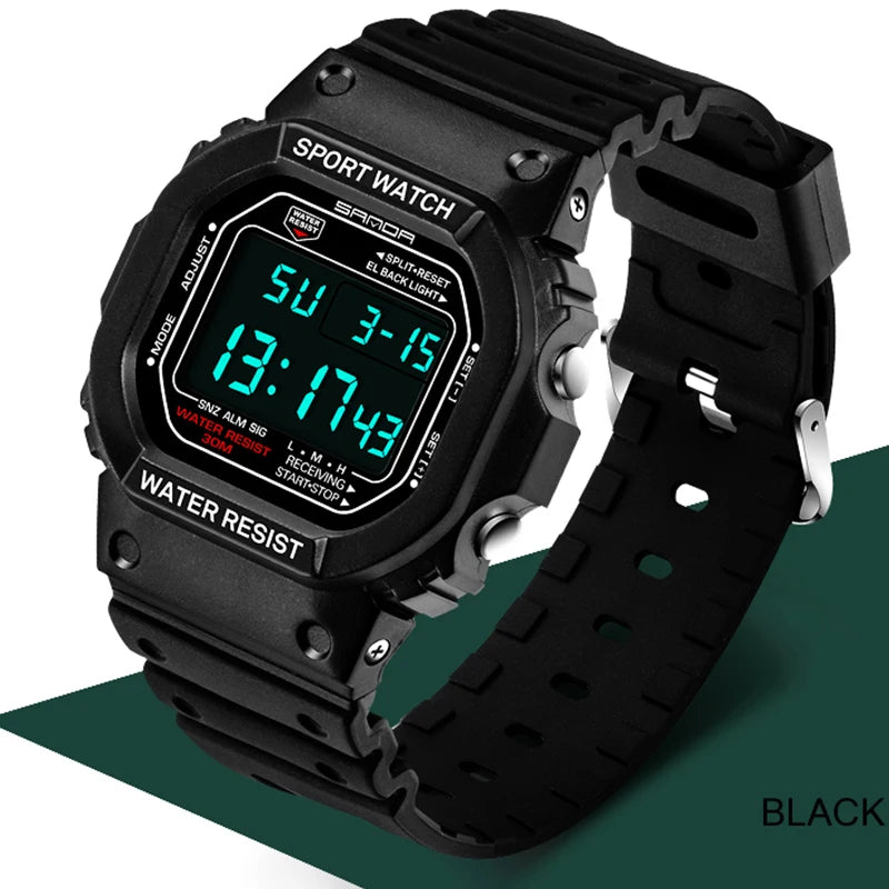 SANDA G Style LED Digital Sports Watch