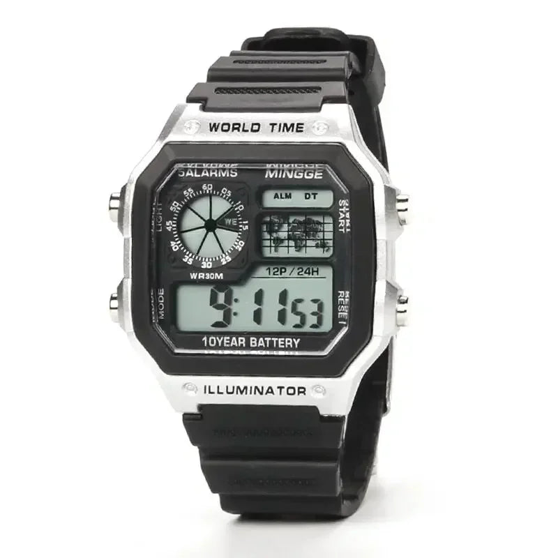 Military Digital Sports Watch