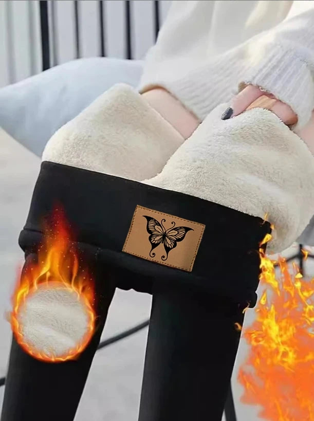 Women's Warm High-waisted Leggings