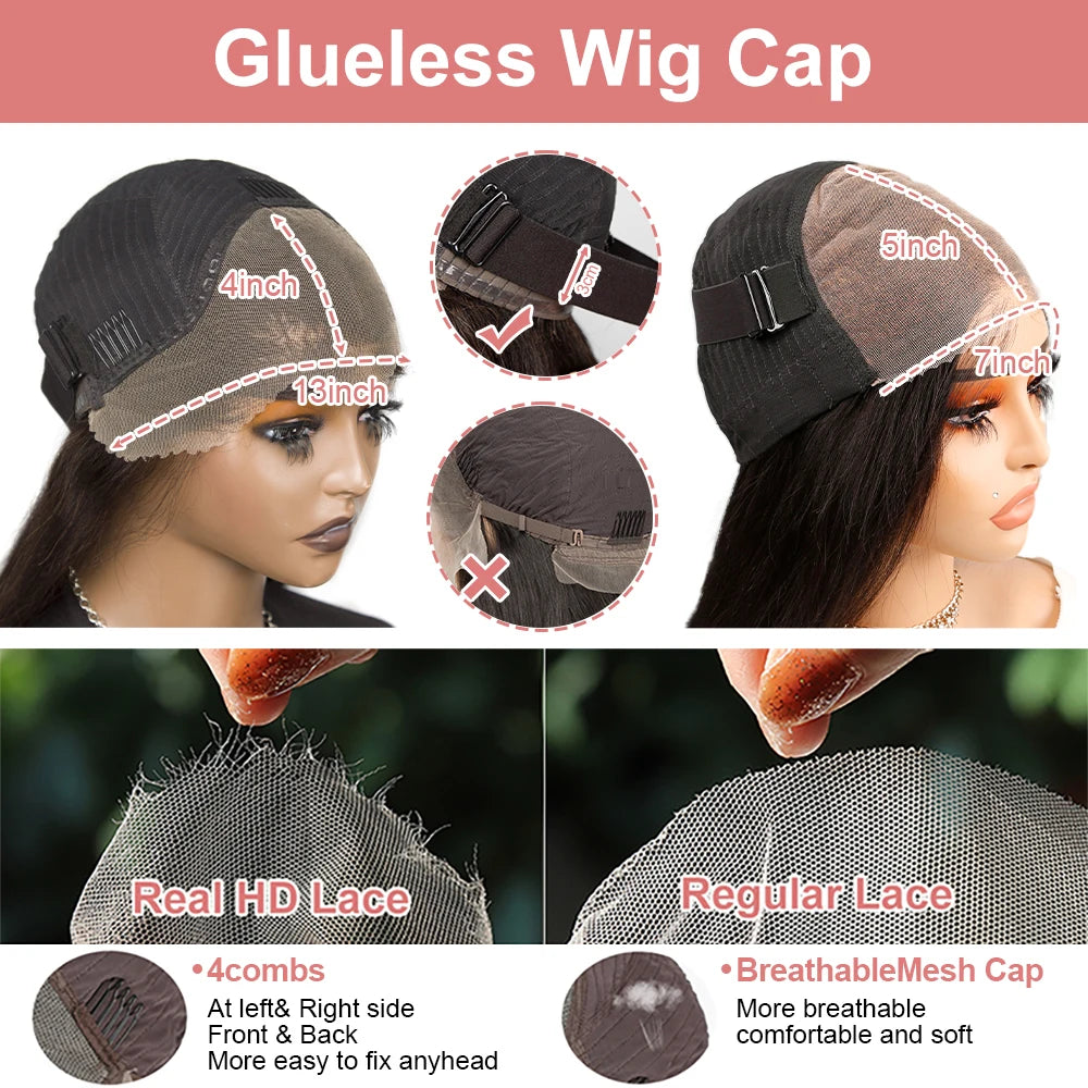 New Glueless Wigs Human Hair