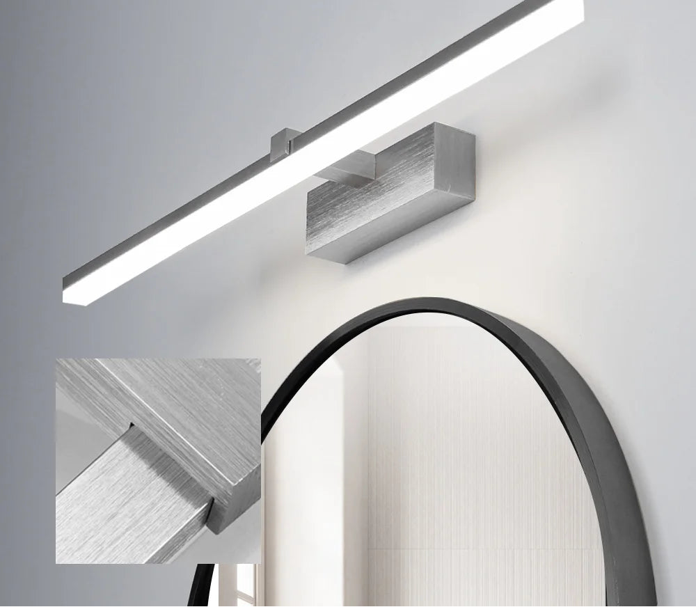 40cm 51cm Bedroom Mirror Led Wall Light