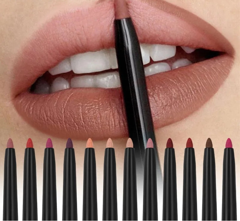 New Waterproof Matte Lipliner Pencil
