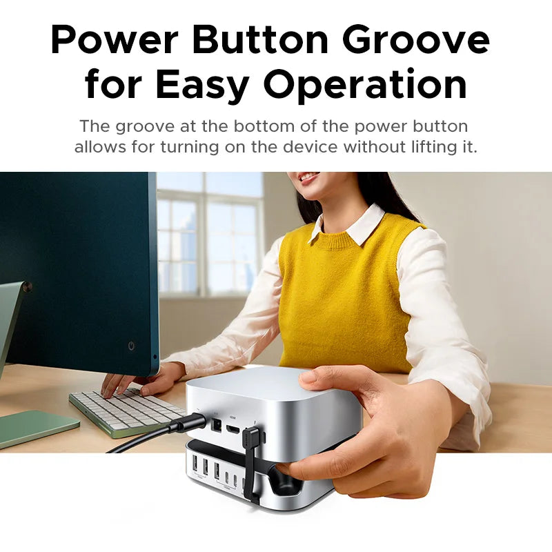 10Gbps USB-A&C Ports SD&TF 170MB/s USB Splitter Dock