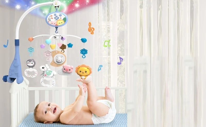 Musical Baby Crib Mobile with Projection