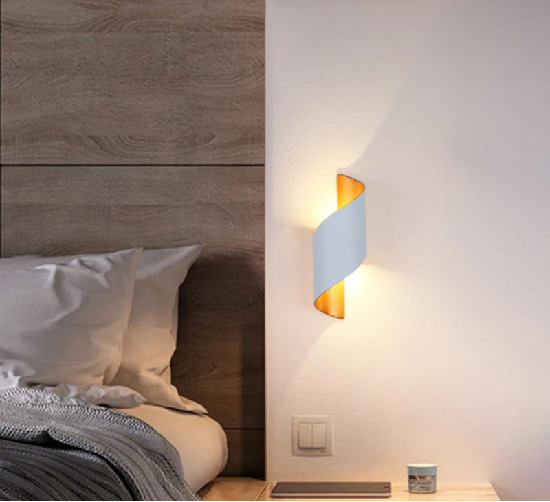 New Spiral Design LED Wall Lamp