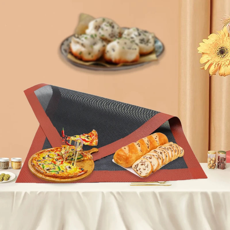 Silicone Grill Mat & Breathable Baking Tray