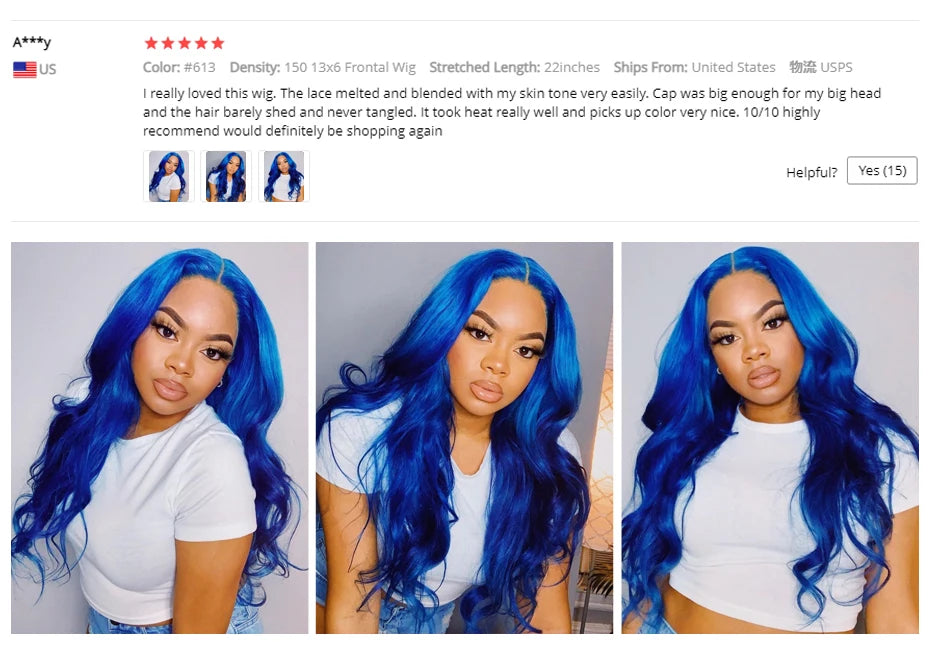 613 Honey Blonde HD Transparent Lace Wig