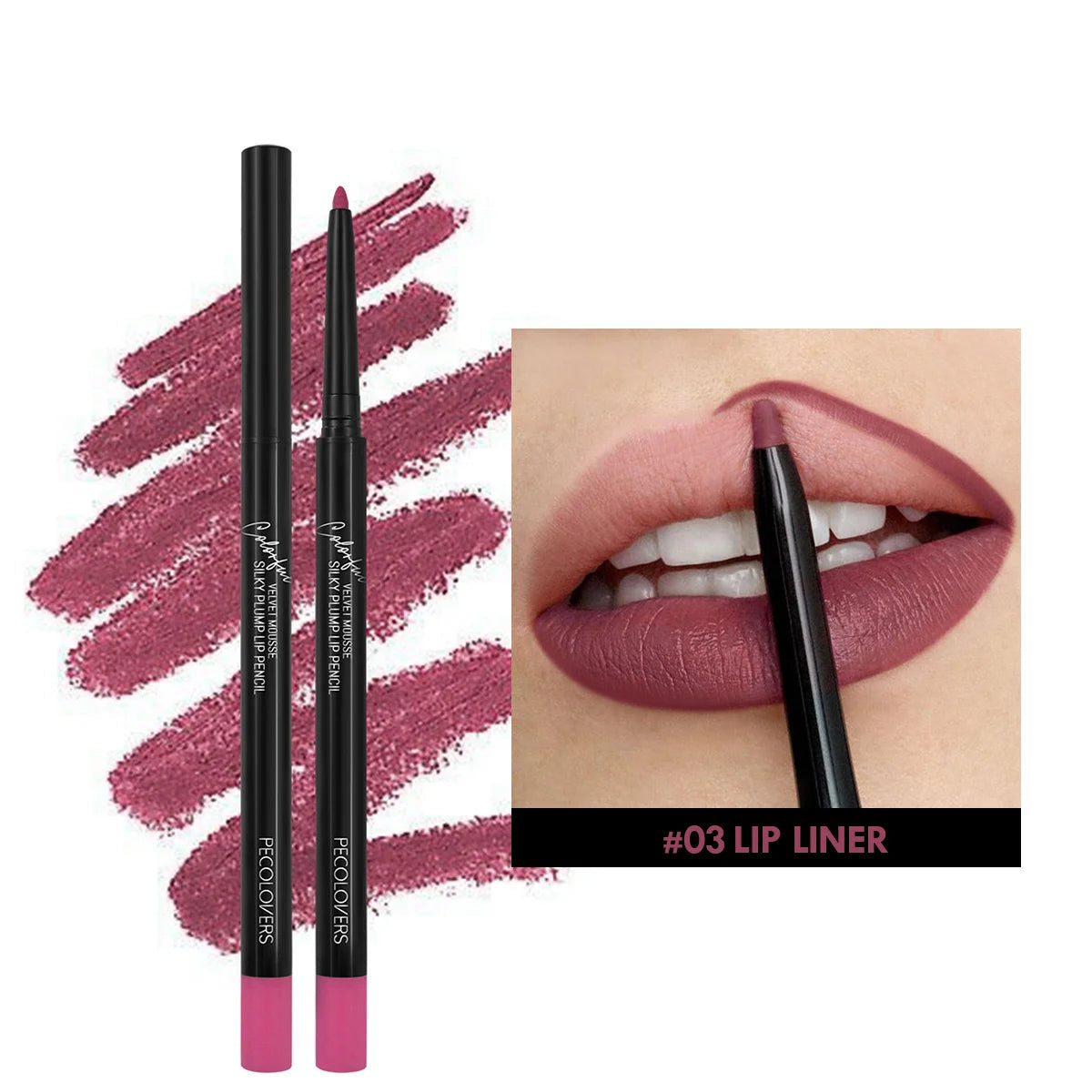 New Waterproof Matte Lipliner Pencil