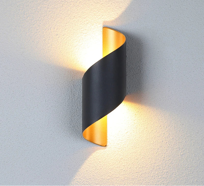 New Spiral Design LED Wall Lamp
