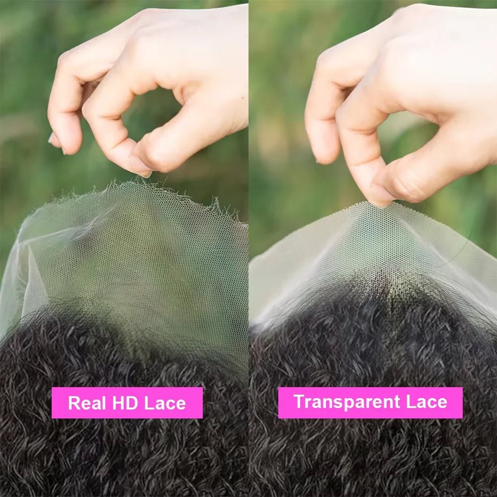 New Water Wave Lace Front Human Hair Wigs