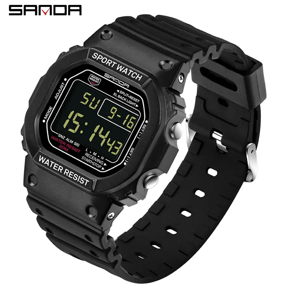 SANDA G Style LED Digital Sports Watch