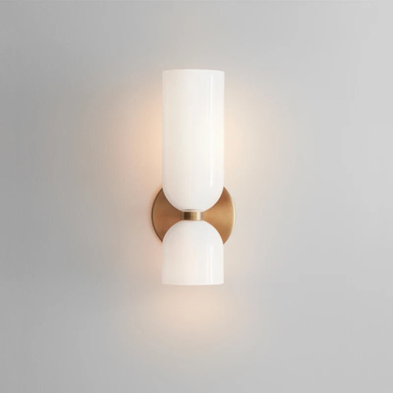 Nordic minimalist creative glass wall lamp