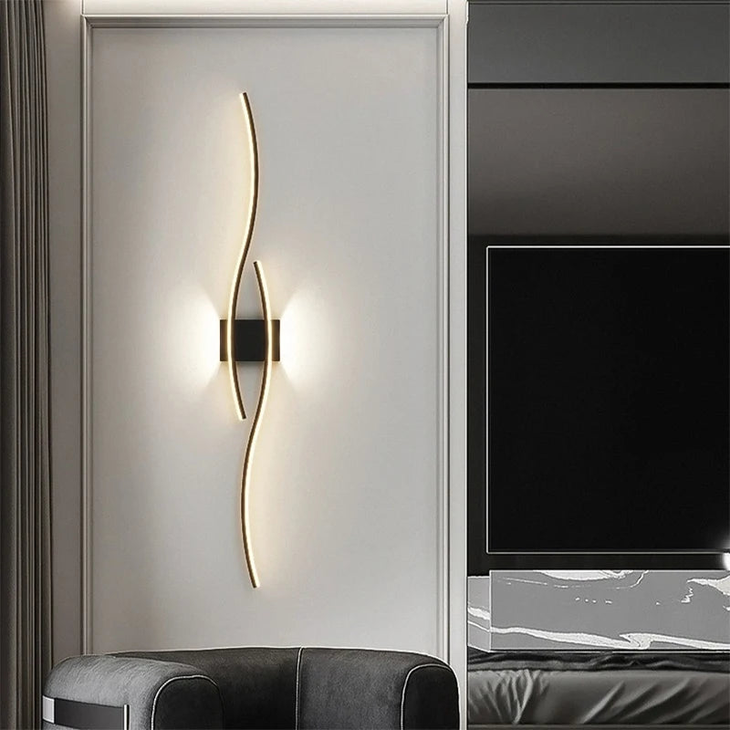 New Modern LED Strip Wall Lamp