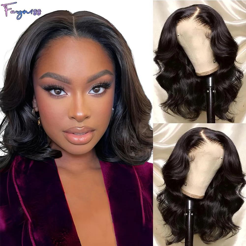 250% Density Body Wave Wear And Go Bob Wig