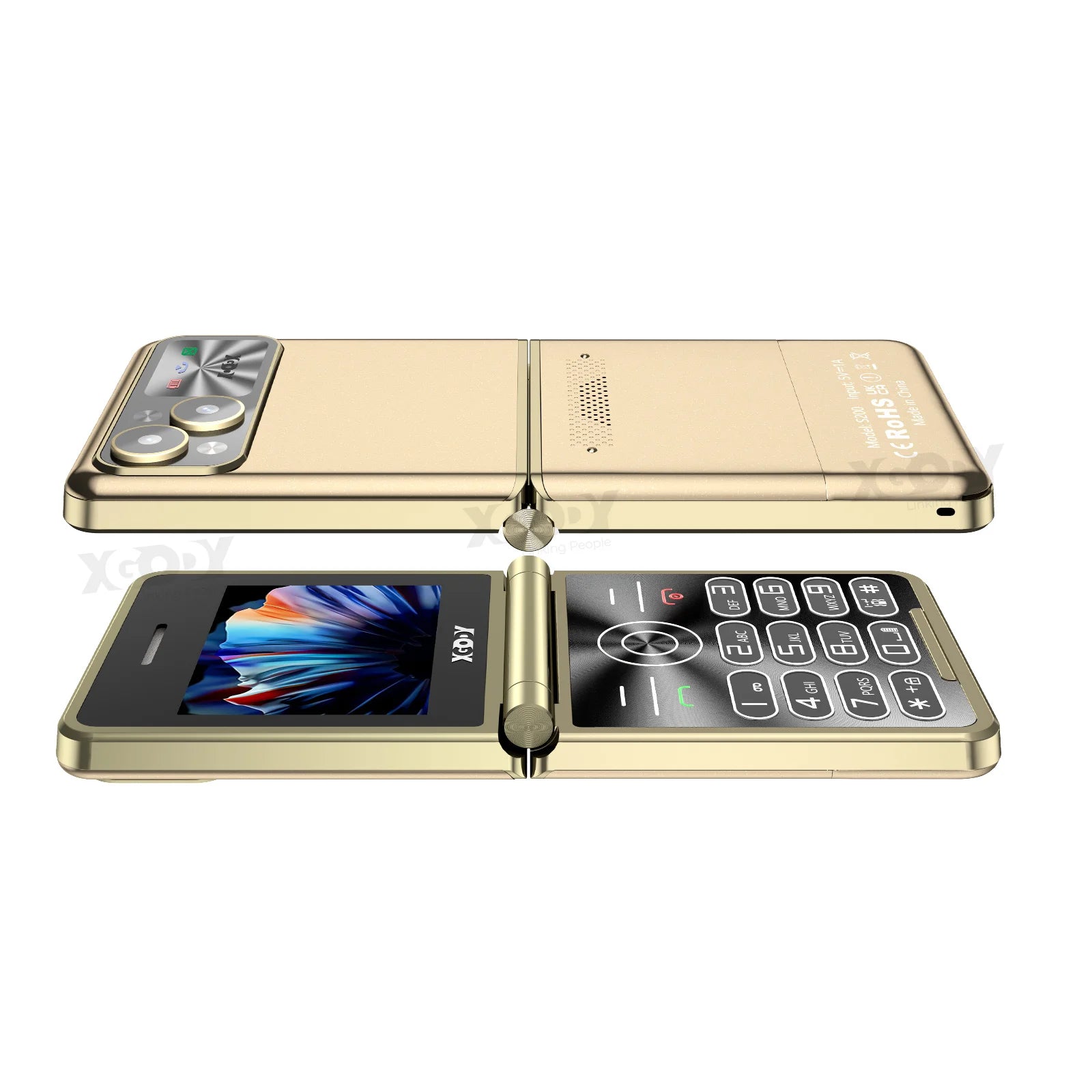 2025 XGODY S200,Mini Flip phone