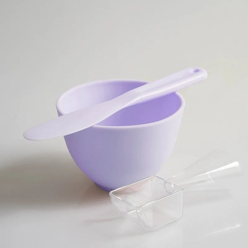 Silicone Face Mask Mixing Bowl Set
