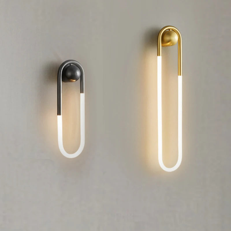 New Minimalist U-shaped Wall lamp