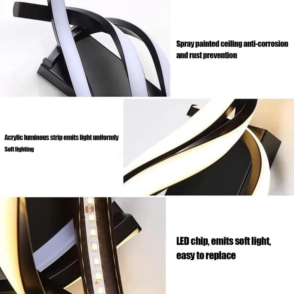 New Modern 3 colors LED Wall Lamp