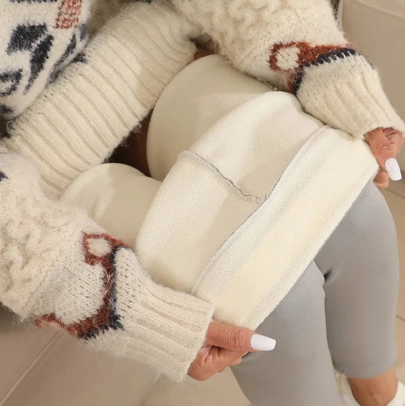 Women's Warm High-waisted Leggings