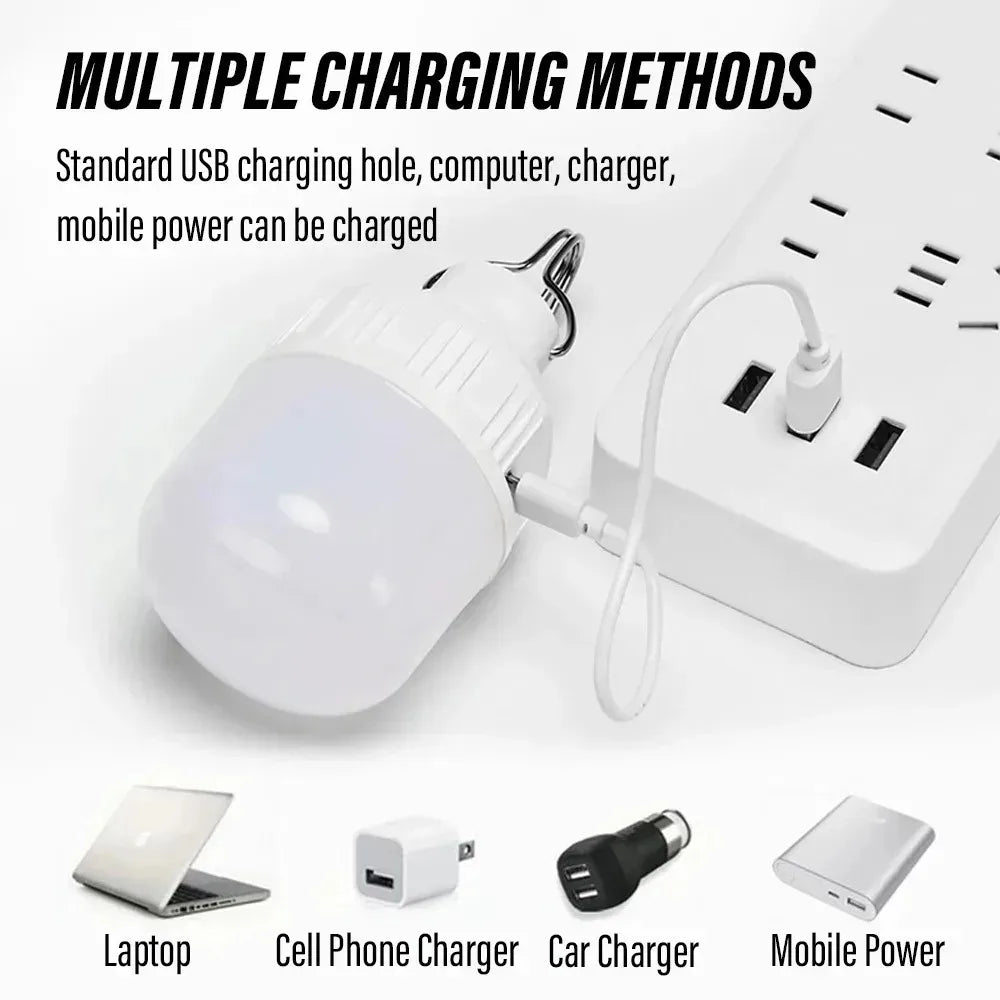 USB Rechargeable LED Lamp Bulbs