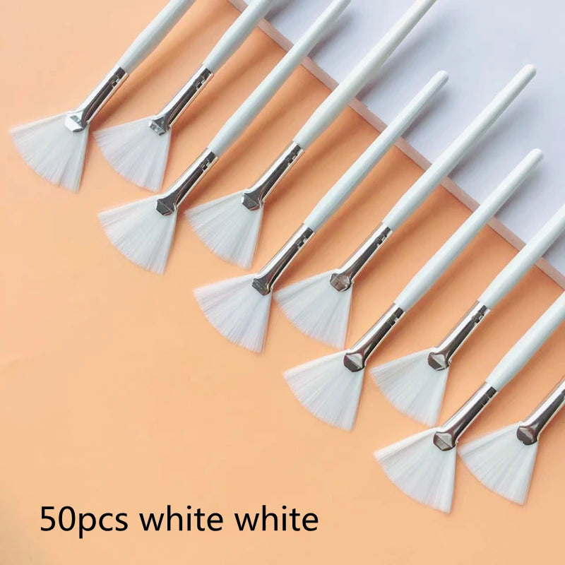 Fan Shape Foundation & Facial Mask Brushes