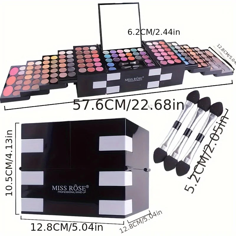 3-color eyebrow powder makeup set