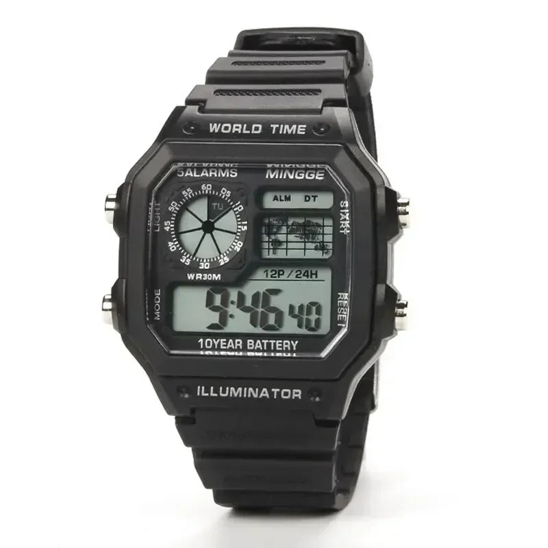 Military Digital Sports Watch