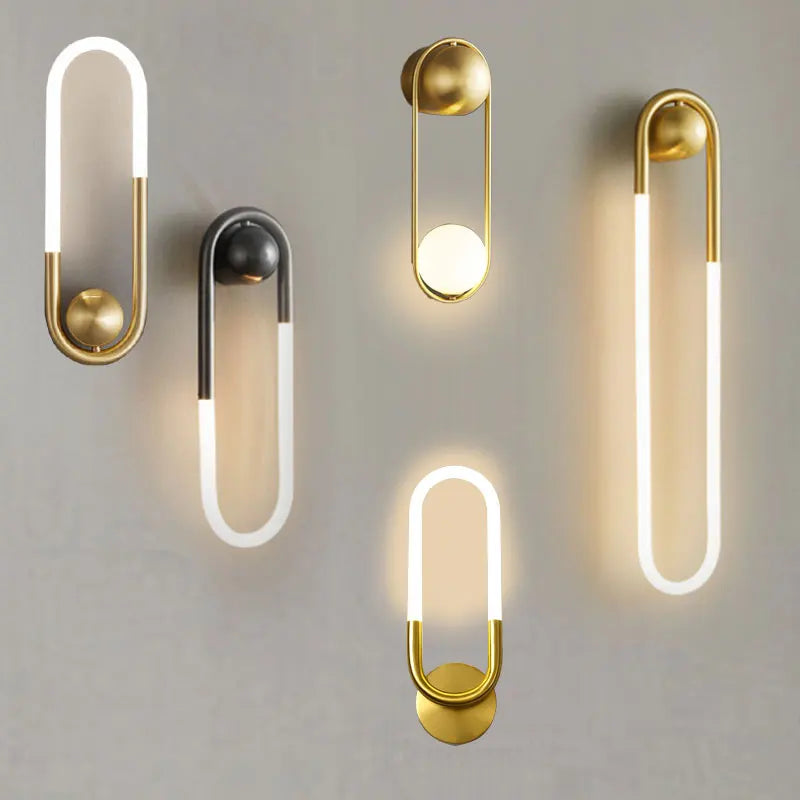 New Minimalist U-shaped Wall lamp
