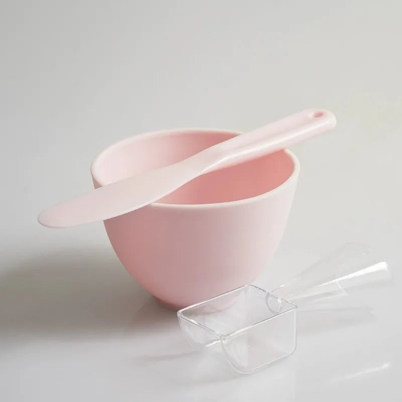 Silicone Face Mask Mixing Bowl Set