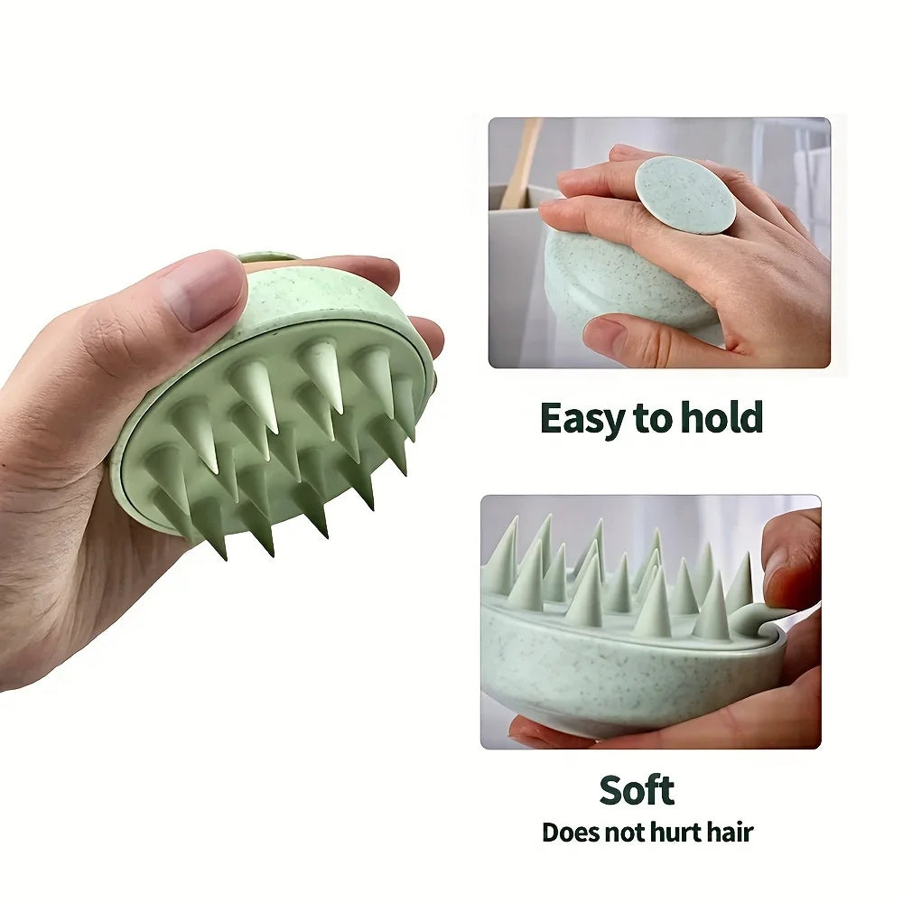1pc Silicone Shampoo Brush
