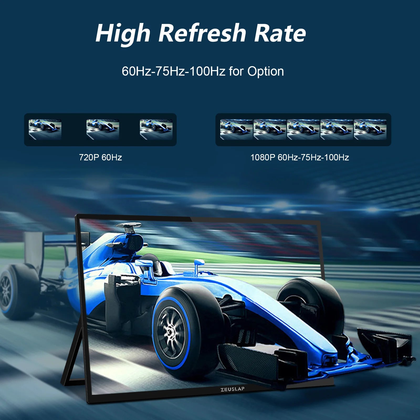 ZEUSLAP 18.5" Touch Screen Portable Monitor