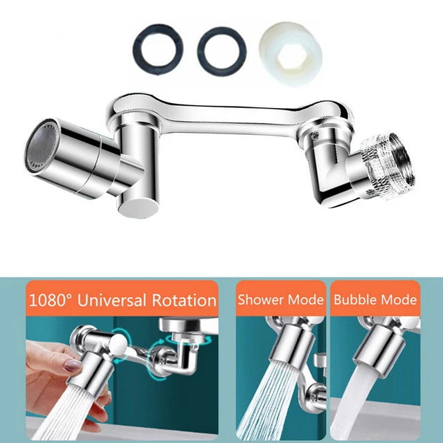 Kitchen Washbasin Robot Arm Tap