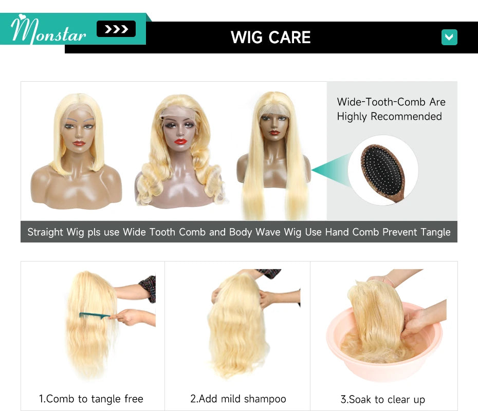 613 Honey Blonde HD Transparent Lace Wig